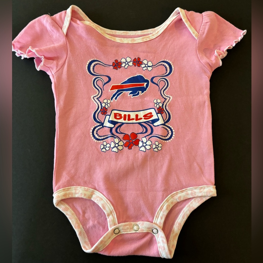 NFL Infant Girls Buffalo Bills Onesie